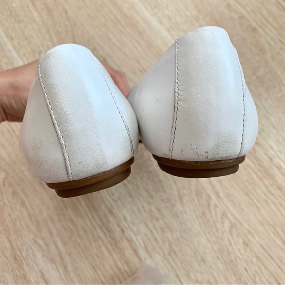 Cathy Jean Leather Pointy Bow Flats - Picture 4 of 5